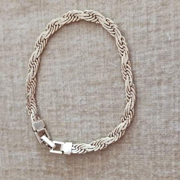 Multi Woven Gold Tone Bracelet - Picture 8 of 8